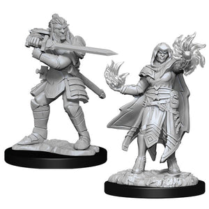 D&D Nolzur's Marvelous Miniatures: Male Hobgoblin Fighter & Female Hobgoblin Wizard (Wave 15)