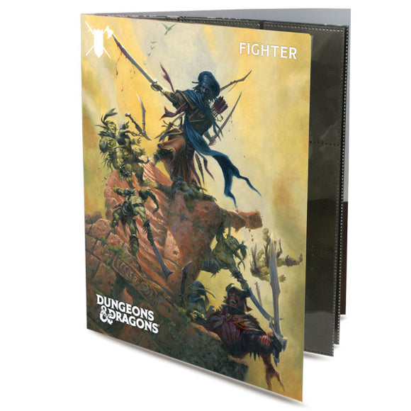 Dungeons and Dragons RPG: Fighter - Class Folio with Stickers