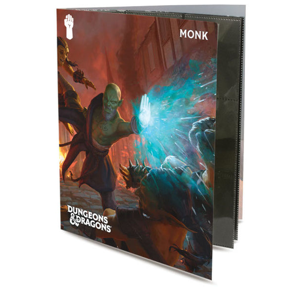 Dungeons and Dragons RPG: Monk - Class Folio with Stickers