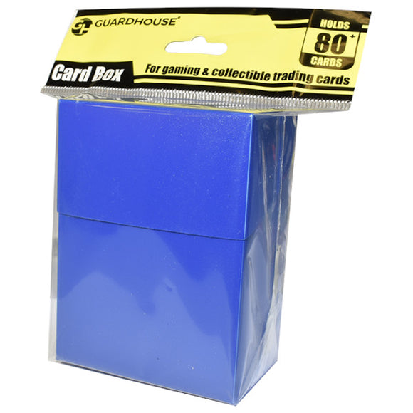 Guardhouse: Flip-Top Card Box - Blue