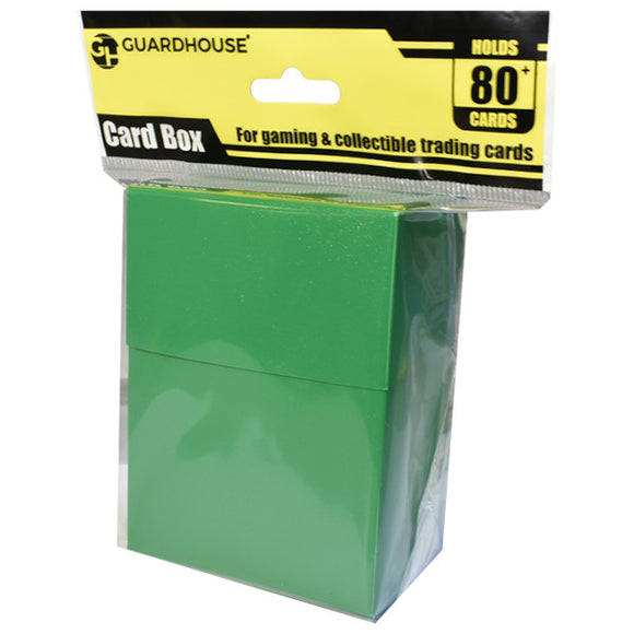 Guardhouse: Flip-Top Card Box - Green