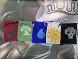 Magic The Gathering: Mana Symbol Counters with matching bags