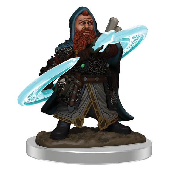 Pathfinder Battles: Premium Figures - Male Dwarf Sorcerer (Wave 3)