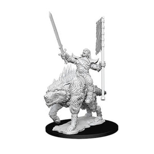 Pathfinder Deep Cuts Miniatures: Orc on Dire Wolf (Wave 7)