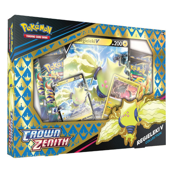 Pokemon TCG: Crown Zenith Collection Regieleki V / Regidrago V Box