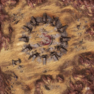 Star Wars Legion: Desert Ruins Game Mat