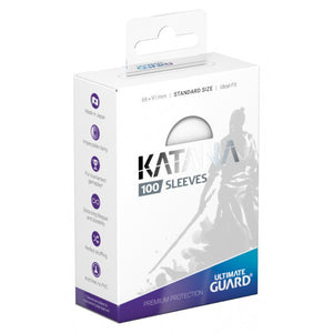 Ultimate Guard: Katana Sleeves - 100 Count Standard Size (White)
