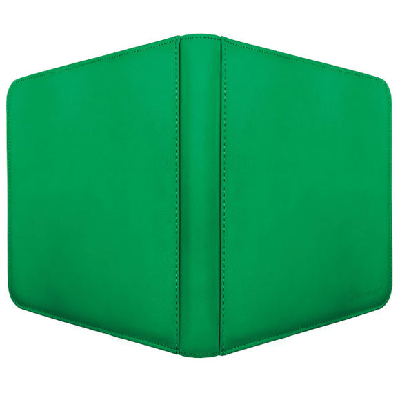 Vivid 12-Pocket Zippered PRO-Binder - Green