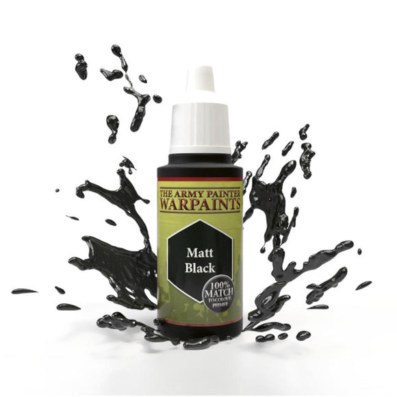 Warpaints: Matt Black 18ml