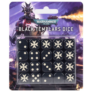 Warhammer 40K: Black Templars - Dice Set