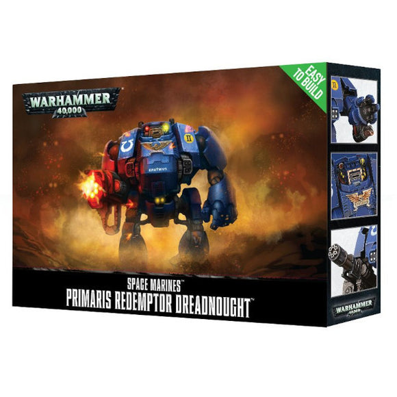 Warhammer 40K: Easy To Build Primaris Redemptor Dreadnought