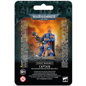 Warhammer 40K: Space Marines - Captain with Master-crafted Heavy Bolt Rifle