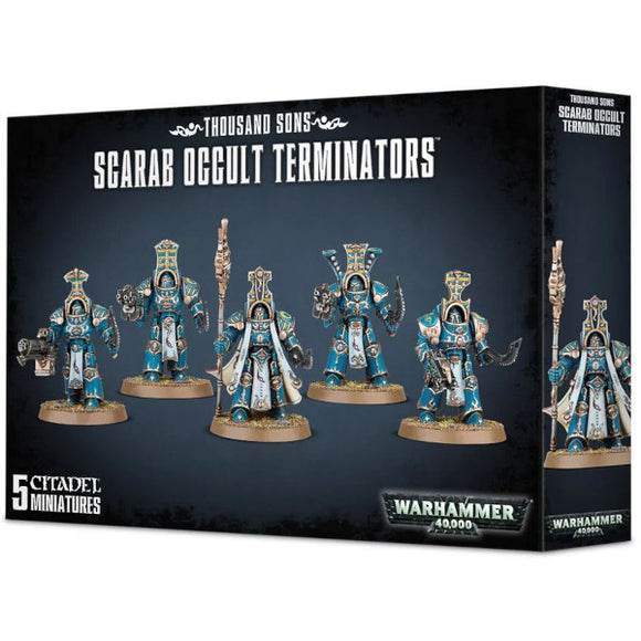 Warhammer 40K: Thousand Sons Scarab Occult Terminators